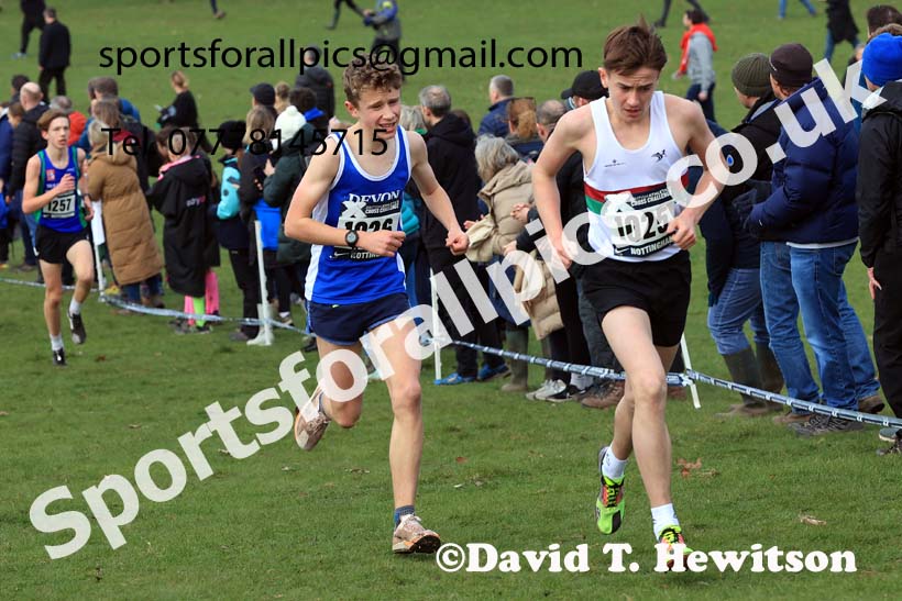 Boys Under-15s, 2024 CAU Inter Counties Cross Country Champs., Wollaton Park, Nottingham. Photo: David T. Hewitson/Sports for All Pics